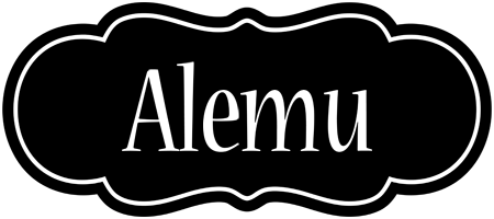 Alemu welcome logo