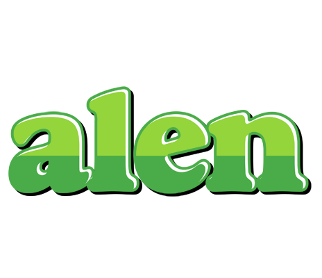Alen apple logo