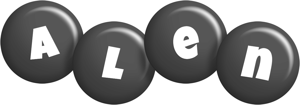Alen candy-black logo