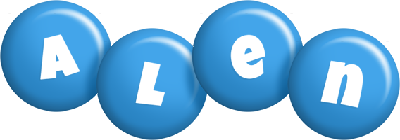 Alen candy-blue logo