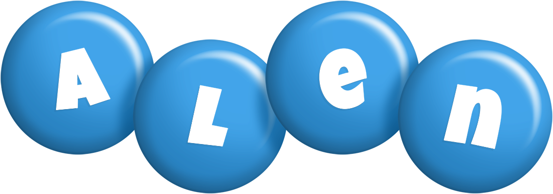 Alen candy-blue logo