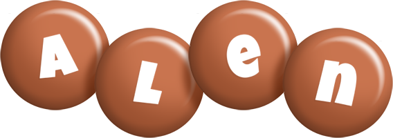 Alen candy-brown logo