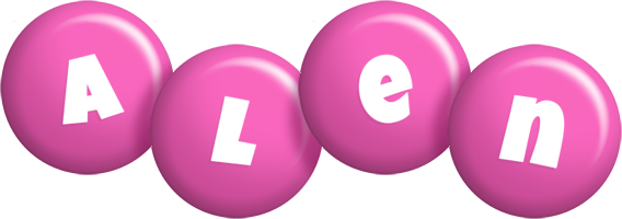 Alen candy-pink logo