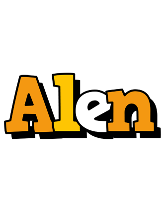 Alen cartoon logo