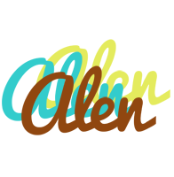 Alen cupcake logo