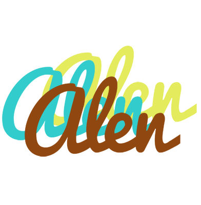 Alen cupcake logo