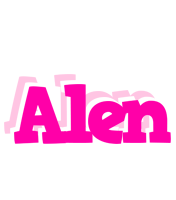 Alen dancing logo
