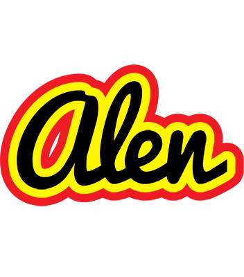 Alen flaming logo