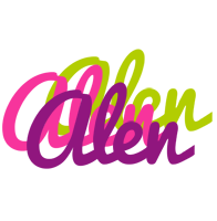 Alen flowers logo
