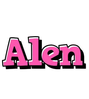 Alen girlish logo