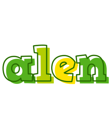 Alen juice logo