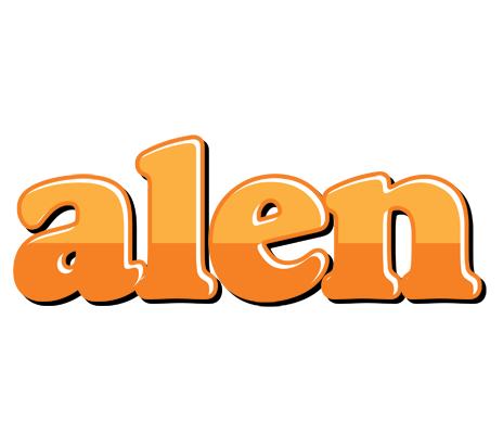 Alen orange logo