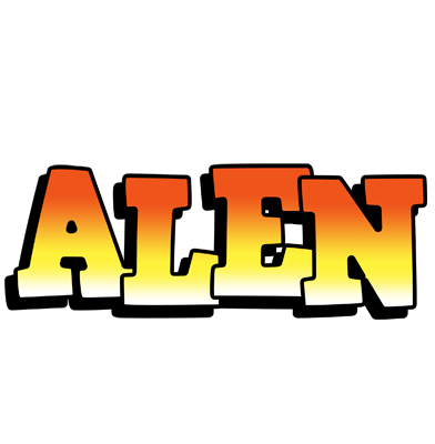 Alen sunset logo