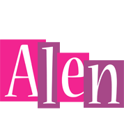 Alen whine logo