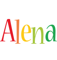 Alena birthday logo