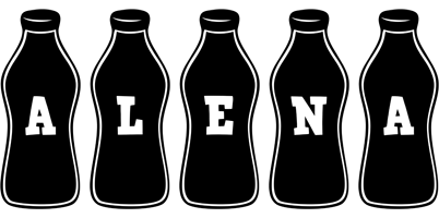 Alena bottle logo