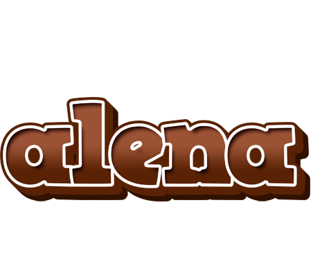 Alena brownie logo