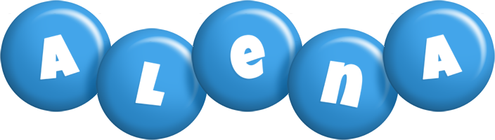 Alena candy-blue logo