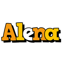 Alena cartoon logo