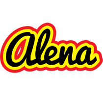 Alena flaming logo