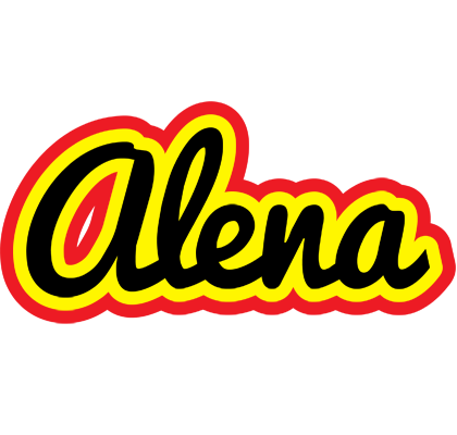 Alena flaming logo