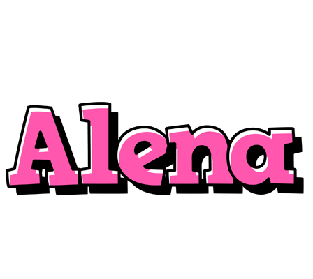Alena girlish logo