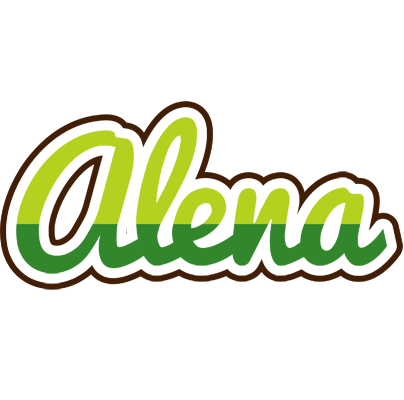 Alena golfing logo