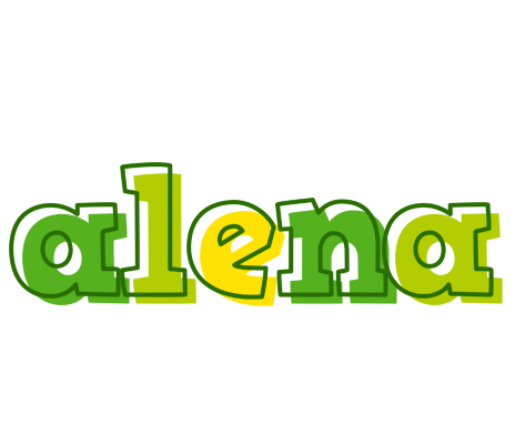 Alena juice logo