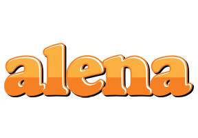 Alena orange logo