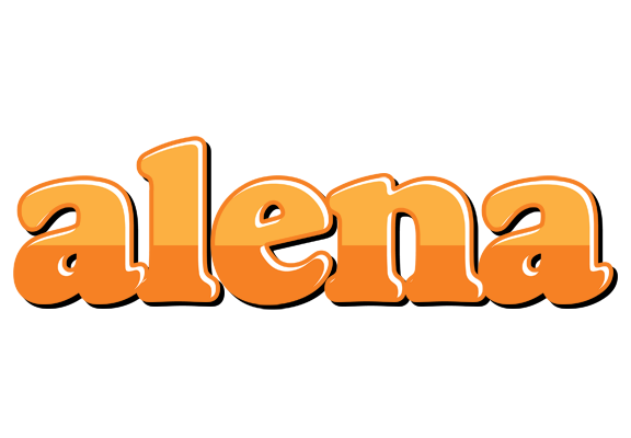 Alena orange logo