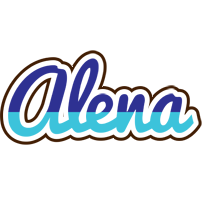 Alena raining logo