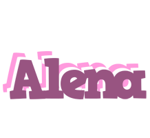 Alena relaxing logo