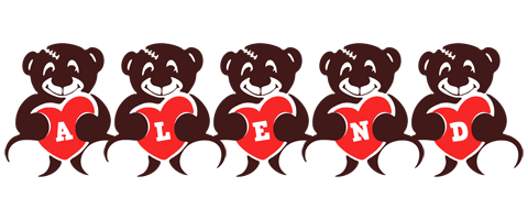 Alend bear logo