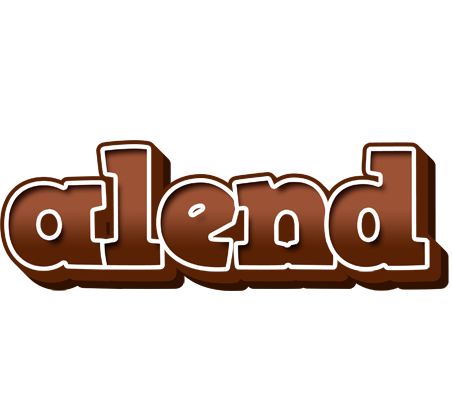 Alend brownie logo