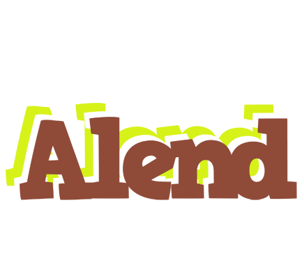 Alend caffeebar logo