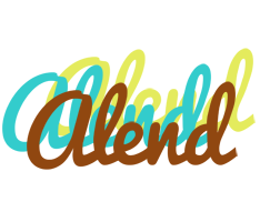 Alend cupcake logo