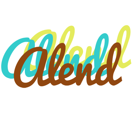 Alend cupcake logo