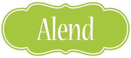 Alend family logo