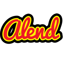 Alend fireman logo