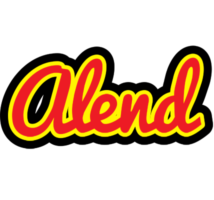 Alend fireman logo