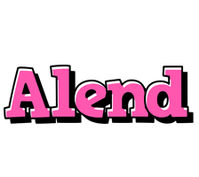 Alend girlish logo