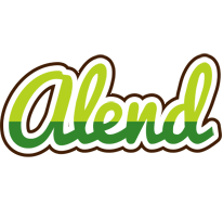 Alend golfing logo