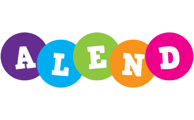 Alend happy logo