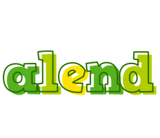 Alend juice logo