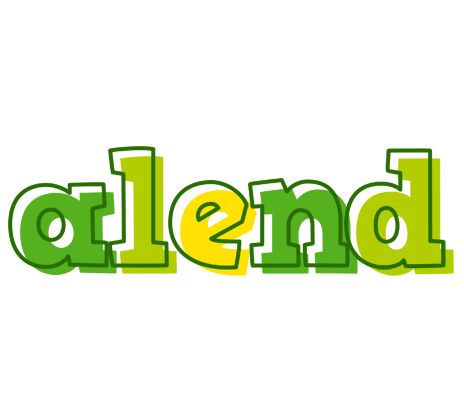 Alend juice logo