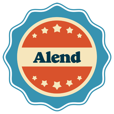 Alend labels logo