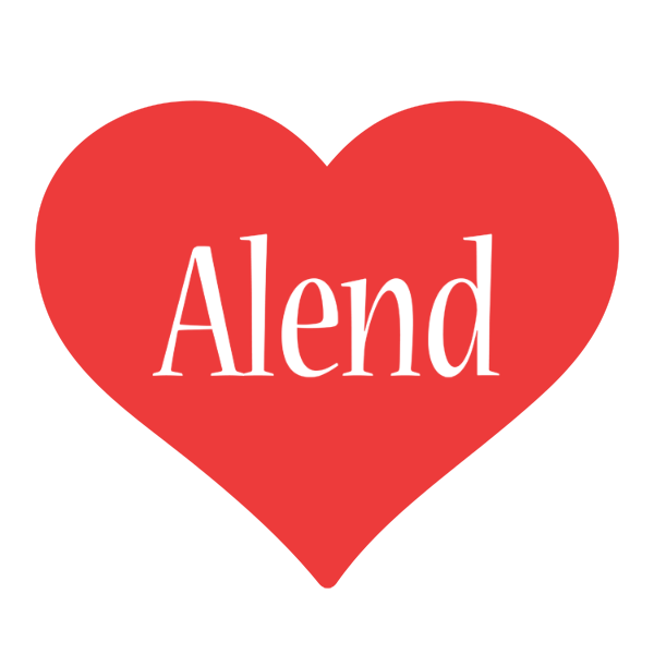 Alend love logo