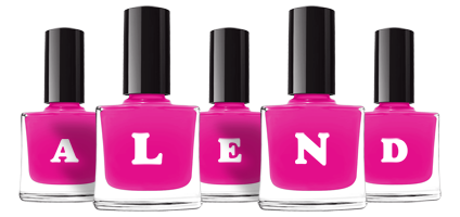 Alend nails logo