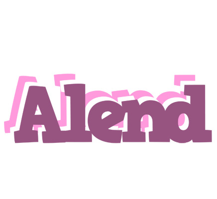 Alend relaxing logo