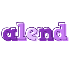 Alend sensual logo